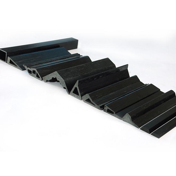 Perfis de fibra de carbono