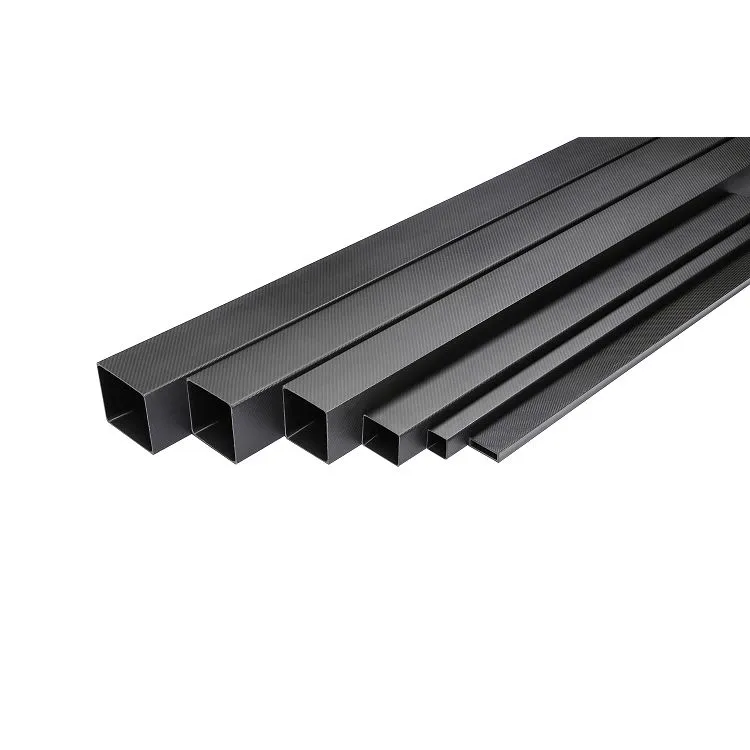 Tubo Quadrado De Fibra De Carbono