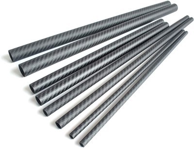 Tubo de fibra de carbono de alto módulo