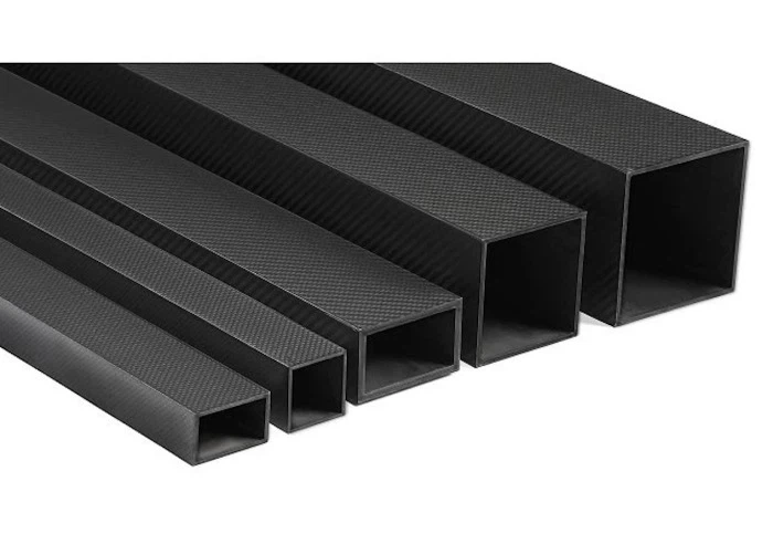 Tubes Carrés En Fibre De Carbone